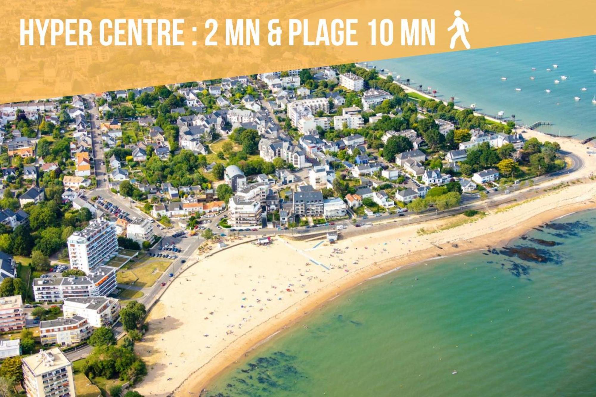 La Deferlante - Hyper Centre - Parking Prive - 300 M Plage サン・ナゼール エクステリア 写真